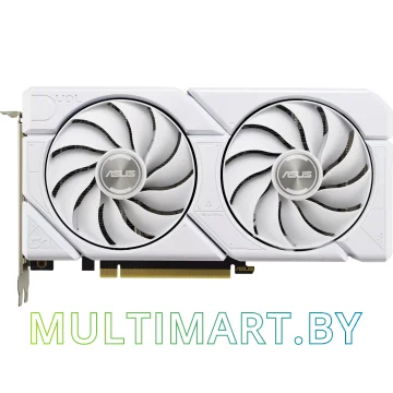 Видеокарта ASUS Dual GeForce RTX 4060 EVO OC Edition 8GB GDDR6 (DUAL-RTX4060-O8G-EVO-WHITE)